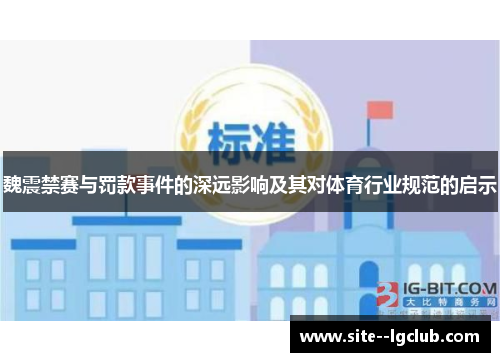魏震禁赛与罚款事件的深远影响及其对体育行业规范的启示